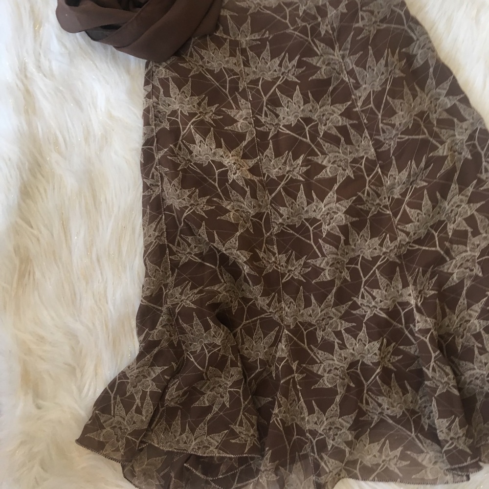 Max Studio 100% silk skirt. 🔥 🔥